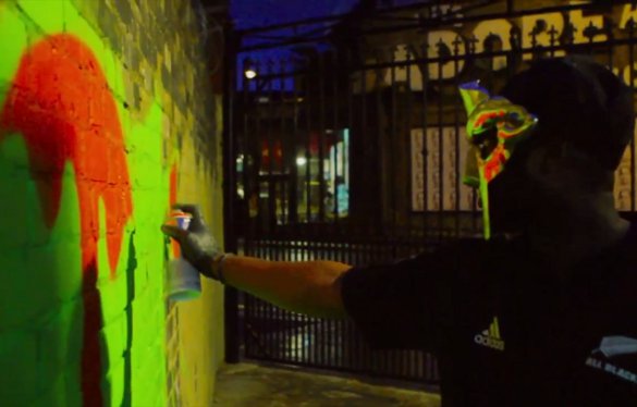 MF DOOM in Shoreditch